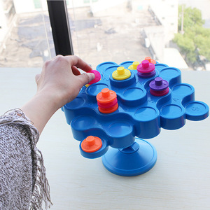 Educational Toy Desktop Balance Tree <strong>Tip</strong> Topple Stacking Table Board <strong>Game</strong> Toy for Kids - Product Image 5