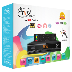TNTSTAR TG-X19新的dvbs2机顶盒卫星电视接收器发射器接收器用于无人机isdb t到dvb t转换器 - Product Image 6