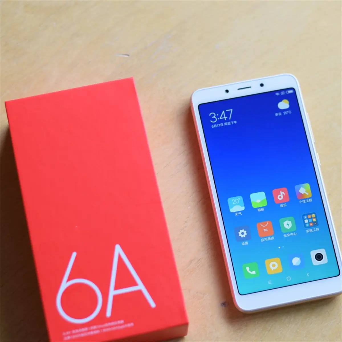 โทรศัพท์มือถือมือสองแอนดรอยด์ซิมคู่,Ram 3 + 32G ของแท้100% สำหรับ Xiaomi Redmi 6A