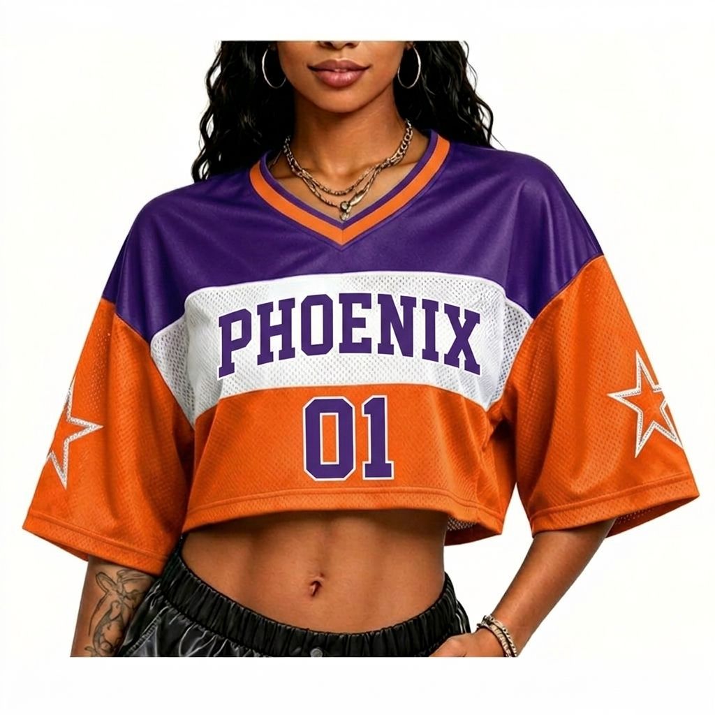 Violet/Blanc/Orange