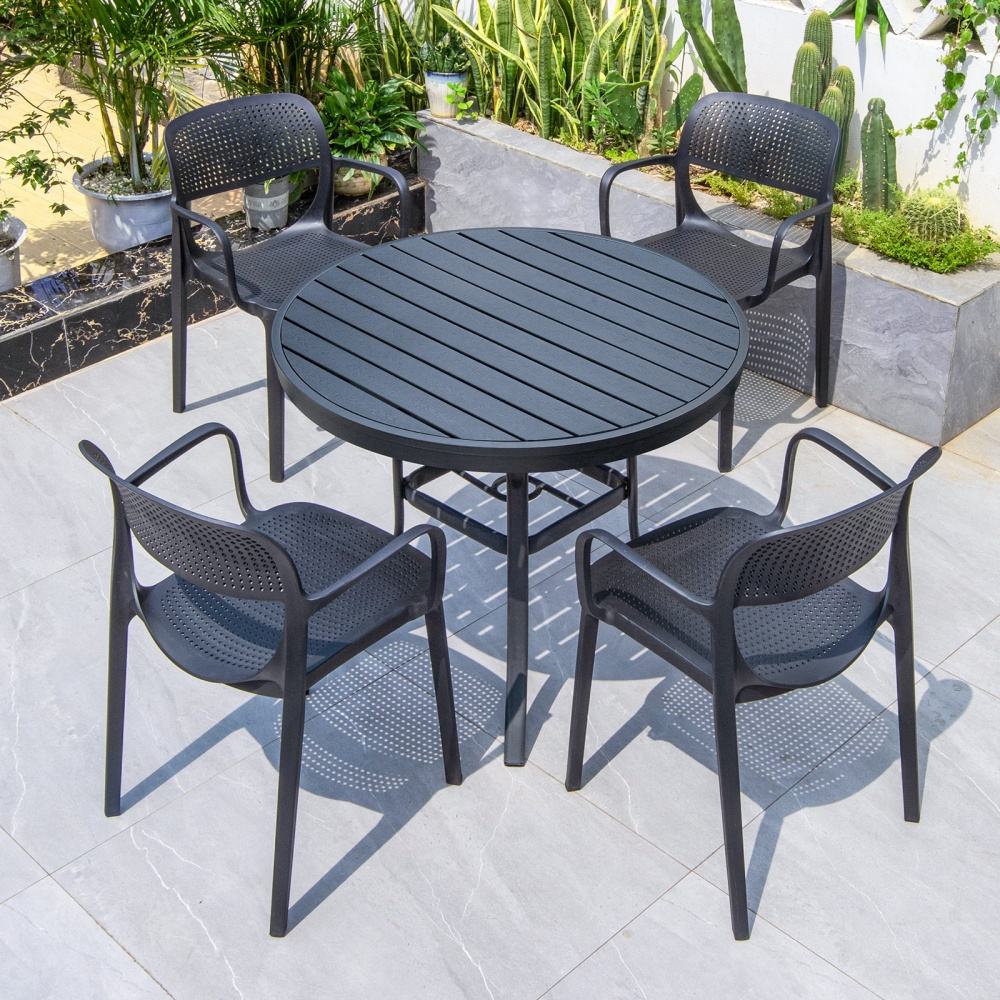 SBR-90cm table et 4 chaises