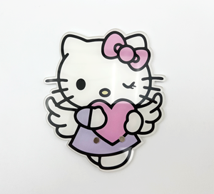 Biểu Tượng Tùy Chỉnh Dễ Thương Màu Hồng Tím Hình Trái Tim <span class=keywords><strong>Hello</strong></span> <span class=keywords><strong>Kitty</strong></span> Acrylic Lông Mi Mở Rộng Khay Phụ Kiện Hình Dạng Hoa Cho Lưu Trữ - Product Image 3