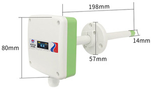 Renke HVAC <strong>Pipe</strong> Insertion Temp Humidity Transmitter Modbus 4-20ma Duct <strong>Temperature</strong> Humidity <strong>Sensor</strong>