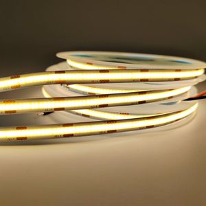 高品質Cob <span class=keywords><strong>Led</strong></span>ストリップ12V 24V 320led 480led 3mm <span class=keywords><strong>5mm</strong></span> 8mm 10mmホワイトスーパーブライトフレキシブル高密度Cob <span class=keywords><strong>Led</strong></span>ライトストリップ