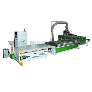 Auto di carico e scarico cnc macchina di nidificazione per l'industria del mobile