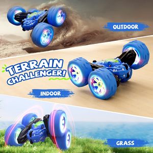 2025 <strong>New</strong> Trend DIY Remote-Controlled <strong>RC</strong> Car Toy with Lighting Feature for Children - Product Image 5
