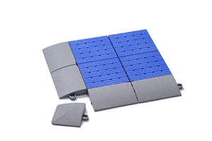 Tpe gamechanger 16 Mét bóng rổ tòa án đầy đủ gạch lát sàn trong nhà ngoài trời Interlock nhựa sàn thể thao Mat cho sự kiện Câu lạc bộ thể thao - Product Image 6