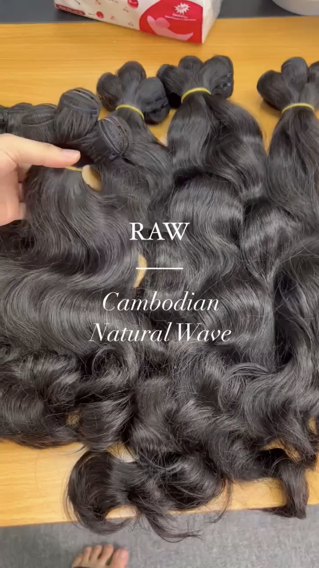 1 bundle natural wave