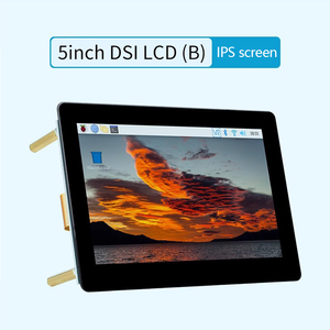 Neues kapazitives 5-Zoll-IPS-Touch-Display für Raspberry Pi 4B/3B-DSI-Kommunikation Optionaler IPS/TFT-Bildschirm