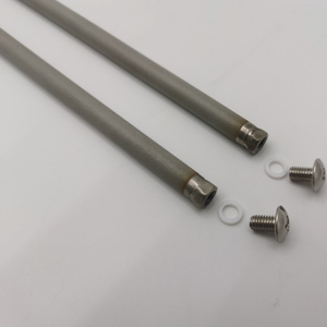 Lọc không khí 0.2 0.25 0.5 1 2 5 10 micron UM thép không gỉ 316 thiêu kết xốp khuếch tán khí SS sparger - Product Image 4