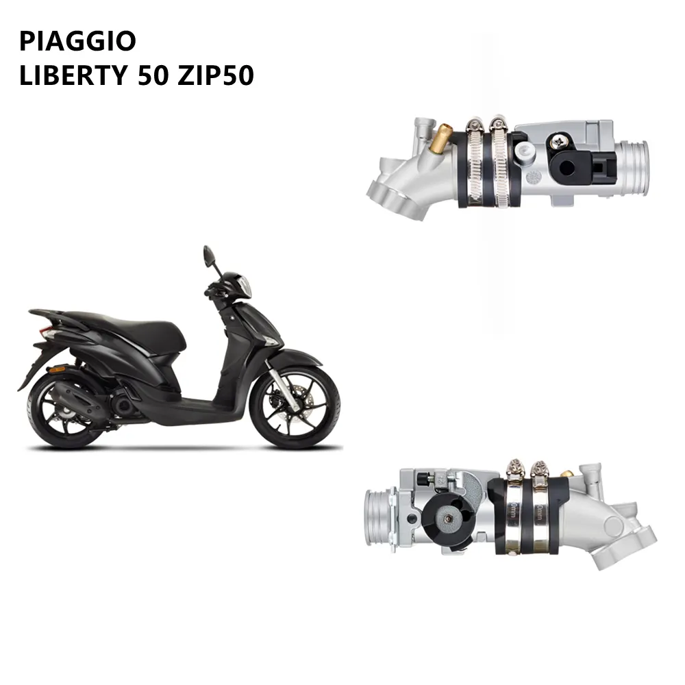 Phụ tùng xe máy 26mm xe máy ga cơ thể Assy cho Piaggio zip50 Zip 50 Liberty 50 50cc 2 đột quỵ động cơ xe tay ga