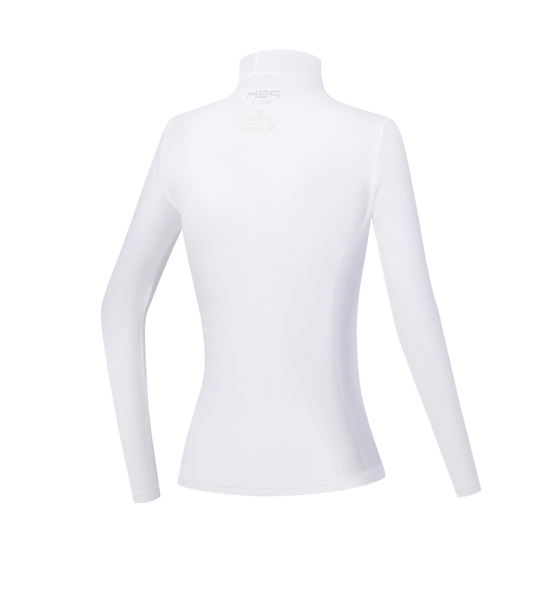 PGM YF309 breathable plain golf shirts women lady high quality sun