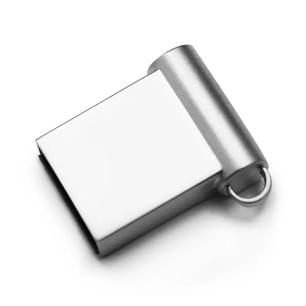 Premium Qualität Metall Silber Mini USB-Flash-Laufwerk Preis 128GB USB 2.0 Made In Taiwan