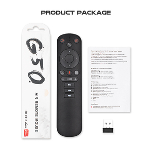 Heiß verkaufte G50S Voice Air Mouse 2.4G Drahtloses 6-Achsen-Gyroskop Android TV-Box Mini-Projektor Computer Universal fernbedienung - Product Image 6
