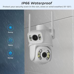 ワイヤレスWifiセキュリティIpカメラTelec8Mp4Kフルカラー12チャンネルP2Pビューアーフレームモードネットワーク16防水顔認識 - Product Image 4