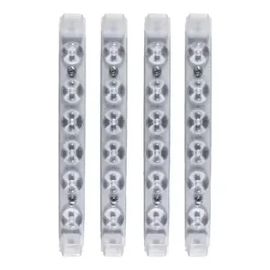 Yedek 6W LED modülü büyüteç ile 110 volt beyaz ışık rengi soğuk beyaz IP65 12V DC giriş gerilimi - Product Image 4