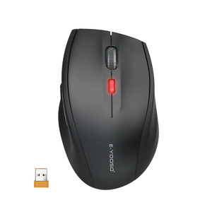 BT Wireless Optical Mouse Tragbarer kabelloser 6-Tasten-USB-Empfänger mit 2,4 GHz 5-stufiger 4800 DPI für den Büro gebrauch 6-Tasten-Computermaus - Product Image 3