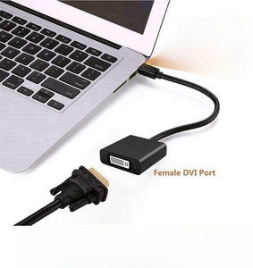 迷你显示端口至DVI电缆镀金迷你DP至DVI公对母适配器 - Product Image 5