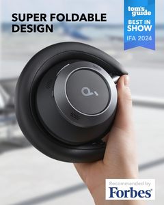 Soundcore Space One Pro, cuffie adattive con cancellazione attiva del rumore, Audio Lossless 60h, ricarica ultraveloce e Wireless - Product Image 4