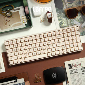 Lofree OE913 100-Key para portátil ergonómico cómodo RGB retroiluminado con cable/2,4G inalámbrico para Bluetooth 3 modos Teclado mecánico - Product Image 2