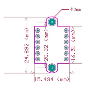 Modulo sensore ottico GY-53-L1X originale marchio VL53L1X TOF sensore di distanza del tempo di volo con uscita analogica