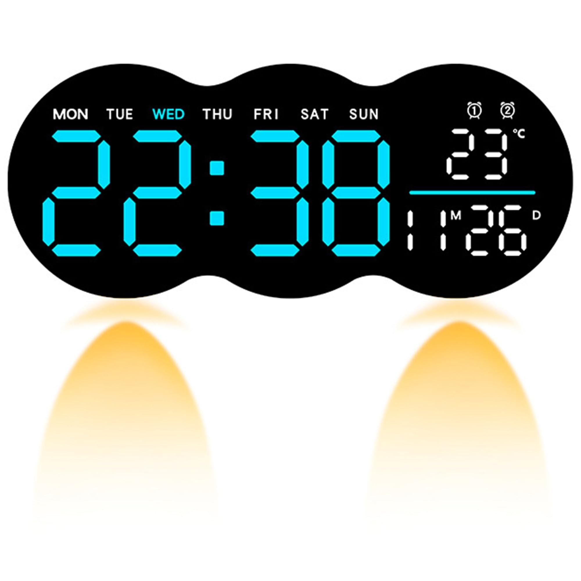 Blue time +White temperature