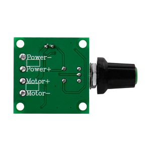 DC 1.8V 3V 5V 6V 12V 2A PWM interruttore del regolatore di velocità del motore scheda regolabile a bassa tensione 1803BK modulo di azionamento con fusibile a recupero automatico - Product Image 5