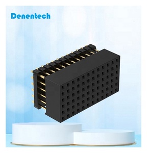 Denentech <strong>2mm</strong> Female <strong>Header</strong> H6.35 Six Row Straight DIP Add Pin <strong>Header</strong> 2.0mm Female <strong>Header</strong> Connector - Product Image 4