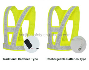 Factory Supply Motorcycle Vest <strong>Reflective</strong> <strong>Led</strong> <strong>Reflective</strong> Safety <strong>Reflective</strong> Stripe - Product Image 2