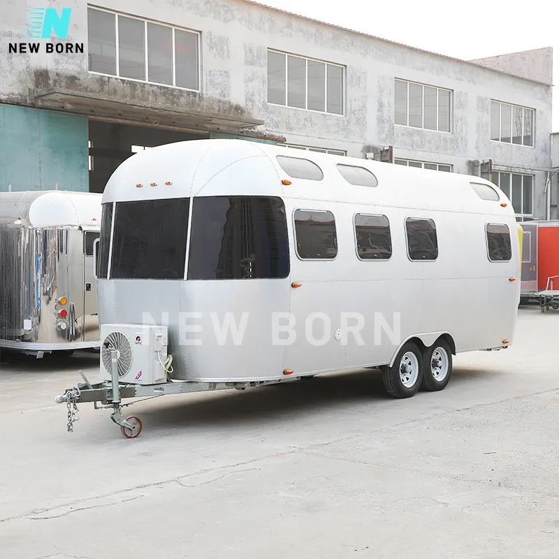 Nouveau design camping-car rv camping-car remorque Airstream camping-car à vendre prix de gros d'usine