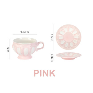 英式手工陶瓷茶壶带杯批发茶壶茶杯套装 - Product Image 3