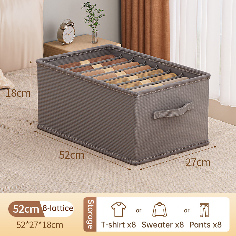 Gris 6 grilles 52*27*18cm