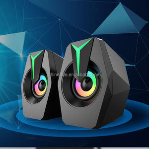 Multi <strong>Functional</strong> Audiophile Two-Ways Fashionable Sculpt Wireless Home Theater <strong>Systems</strong> LED RGB Lighting <strong>Computer</strong> Gaming Speaker - Product Image 4