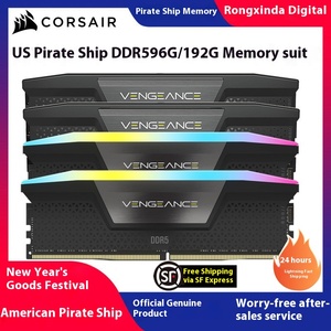 192G 5200 96G 5600 Piraten schiff (48 Gx4)DDR5 Desktop-Speicher modul Avenger RGB Verwendetes Produkt