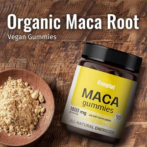 Özel etiket bitkisel takviyesi erkekler Maca <span class=keywords><strong>Ginseng</strong></span> Pil enerji Boost Maca Gummies - Product Image 3