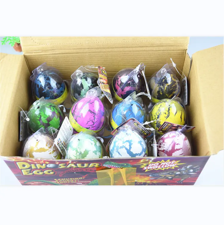 नि: शुल्क नमूने उच्च गुणवत्ता ईवा डायनासोर अंडे खिलौने अंडे सेने अंडे खिलौना आश्चर्य के लिए डायनासोर अंडे बच्चों पार्टी उपहार