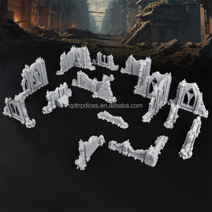 Imparatorluk arazi kalıntıları Set 3D baskılı modüler Wargaming sahne masa oyunları için özelleştirilebilir savaş alanı ve RPG ortamı - Product Image 1