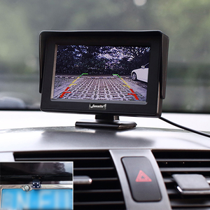 Monitor de coche Pantalla de 4,3 pulgadas o 5 pulgadas para cámara de visión trasera inversa TFT LCD PAL NTSC pantalla HD Digital Color Monitor de respaldo - Product Image 3