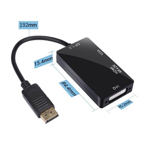Adaptador de cable 3 en 1 Mini Display Port DP macho a HDTV/DVI/VGA DisplayPort para MacBook - Product Image 4