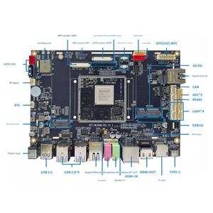 Android RK3588 Eight-Core Industrial <strong>Control</strong> <strong>Computer</strong> with Dual-Network Face Recognition Multilayer PCB-Integrated Dotherboard - Product Image 4