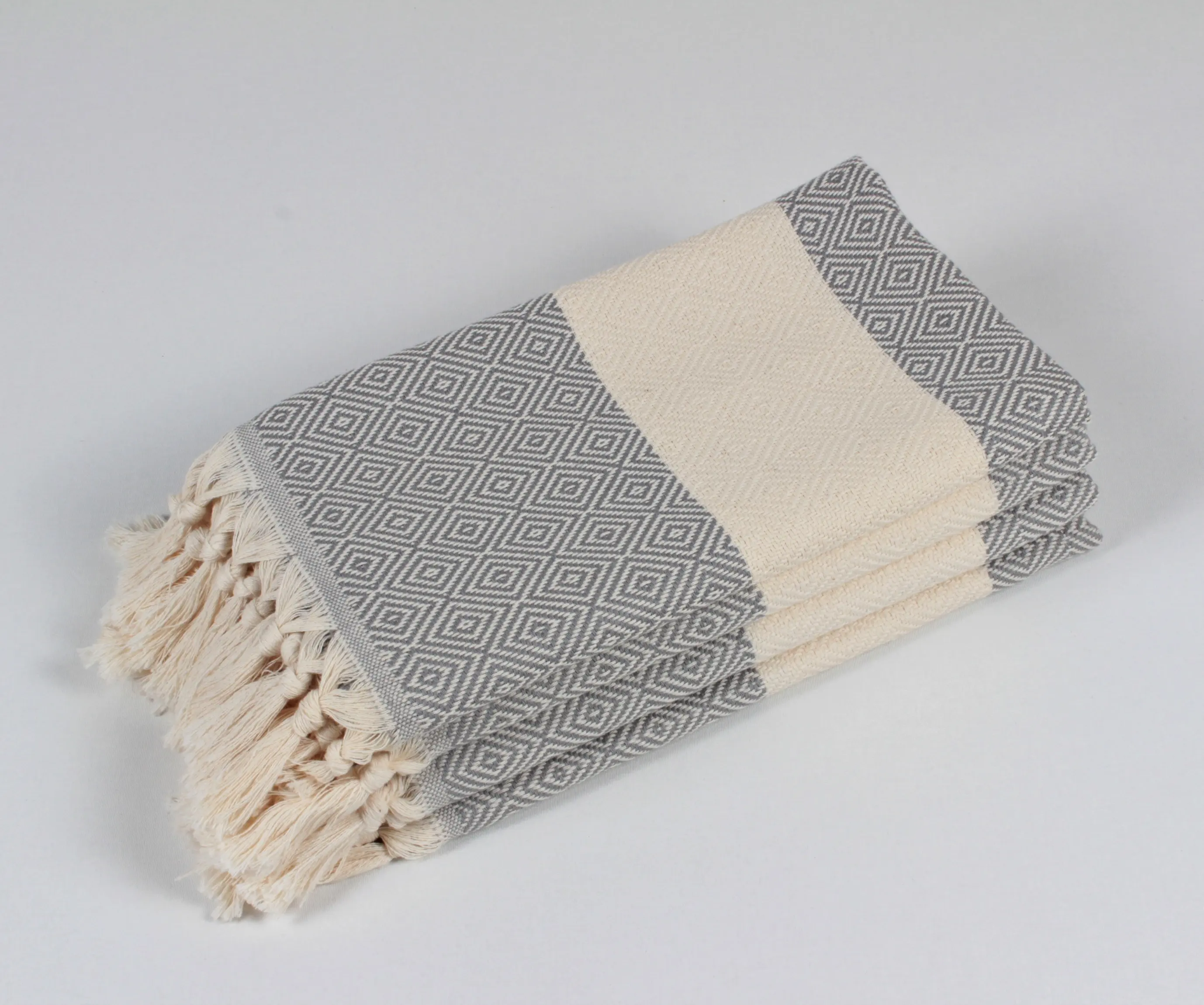 High Quality Best Price Turkish Cotton Peshtemal Hand Towels Fouta Turkish Towel Kitchen Sport Towel