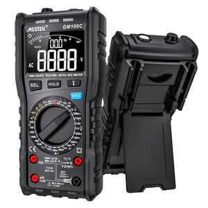 MESTEK DM100C 10000 sayımlar dijital multimetre sıcaklık multimetreler test cihazı AC/DC gerilim ampermetre akım Ohm oto Multimetro - Product Image 3