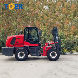Xe Nâng Hàng TDER Trung Quốc 2.5 3 5 7 Tấn Off Road 4WD 4X4 Xe Nâng Địa Hình Gồ Ghề Giá Xe Nâng Diesel - Product Image 3