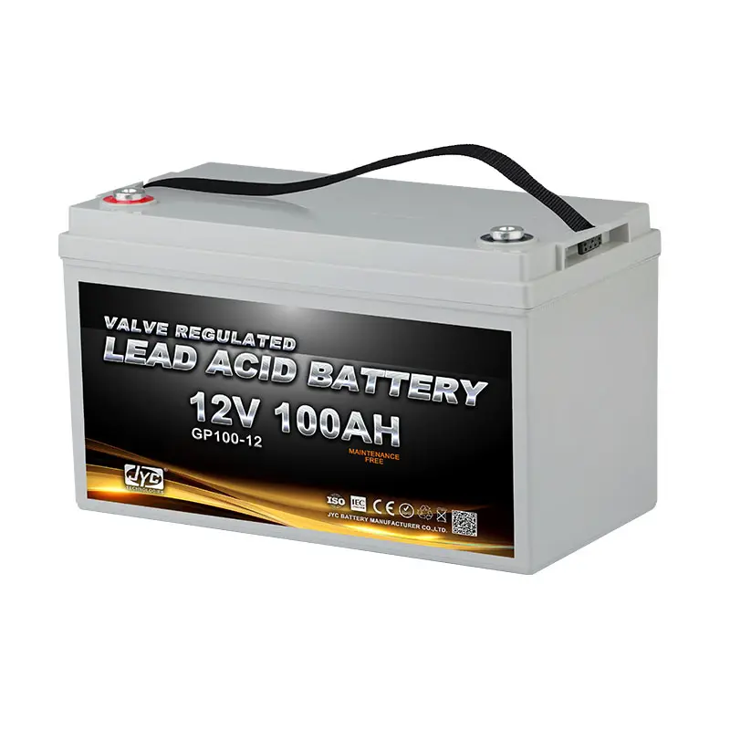 Batería de plomo ácido recargable VRLA SLA sellada, sin mantenimiento, 12V, 100Ah