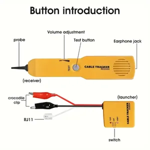 Audio Cable Tracker and <strong>Circuit</strong> <strong>Tester</strong> - Continuity <strong>Test</strong> Tool with Probe Kit <strong>Tester</strong> - Product Image 2