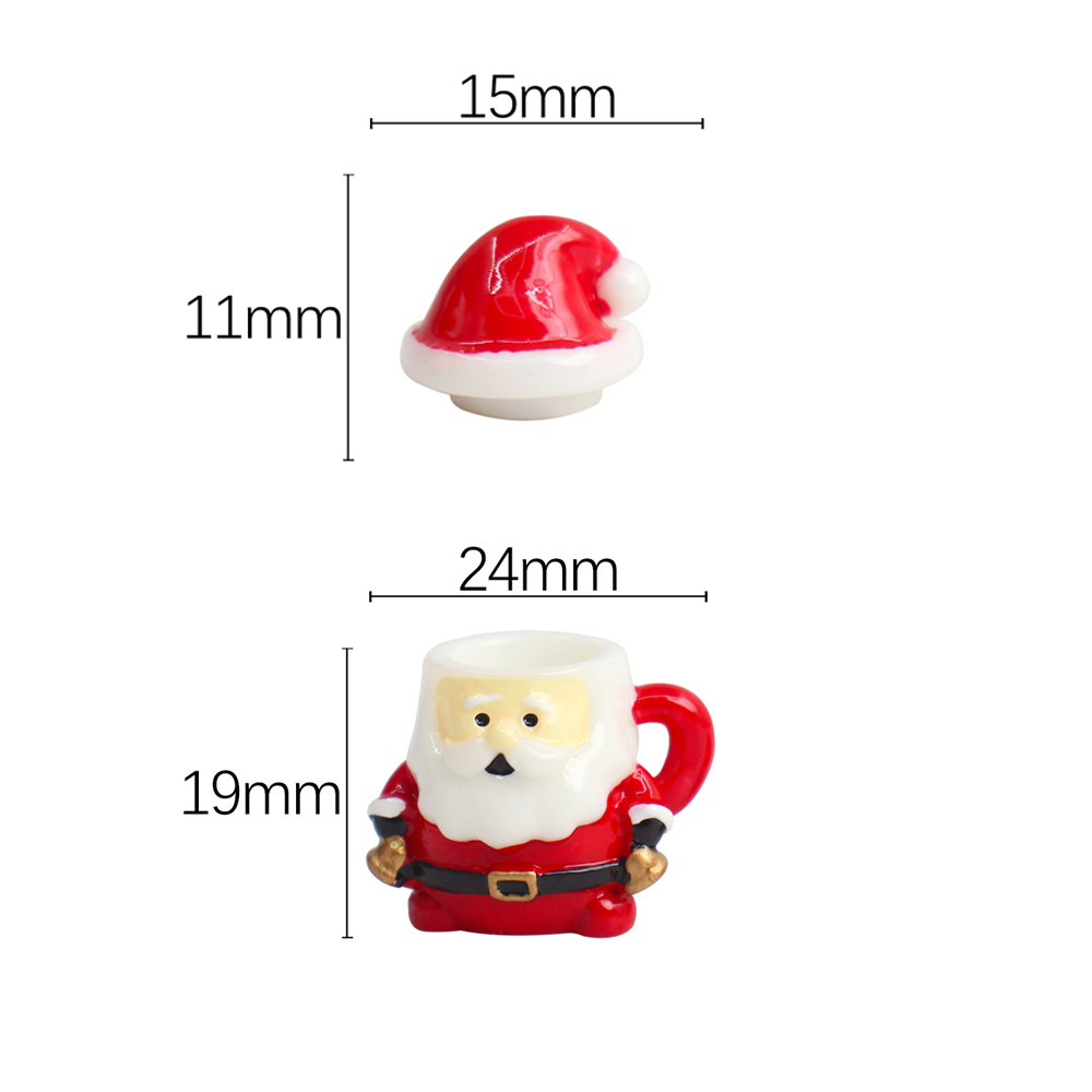 Mini Santa Claus Tea Cup Set