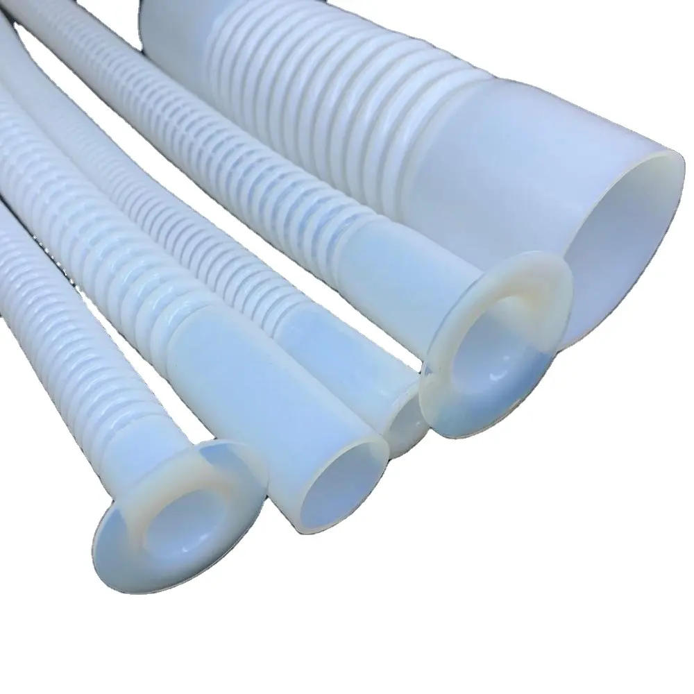 Hoses PTFE Bellows PTFE Corrugated Tube Factory Pipe Flexible corrugated PTFE tubing