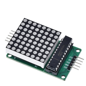 TZT 8x8 8*8 MAX7219 Punkt-LED-Matrix modul MCU-LED-Anzeige steuer modul Für Arduino 5V-Schnittstellenmodul Gemeinsame Kathode - Product Image 5