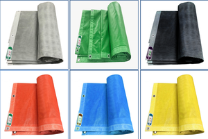 Огнестойкая защитная сетка из полиэтилена HDPE пыленепроницаемый пластиковый строительный материал для инженерных строительных лесов - Product Image 6
