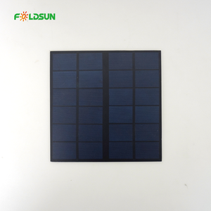 Foldsun năng lượng mặt trời PV công ty đa tinh thể mô-đun năng lượng mặt trời Tùy Chỉnh Mini solar170 * 170 Poly Silicone tấm pin mặt trời - Product Image 2